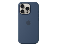Apple Silikonowe etui MagSafe do iPhone 16 Pro denim - 1278644 - zdjęcie 2